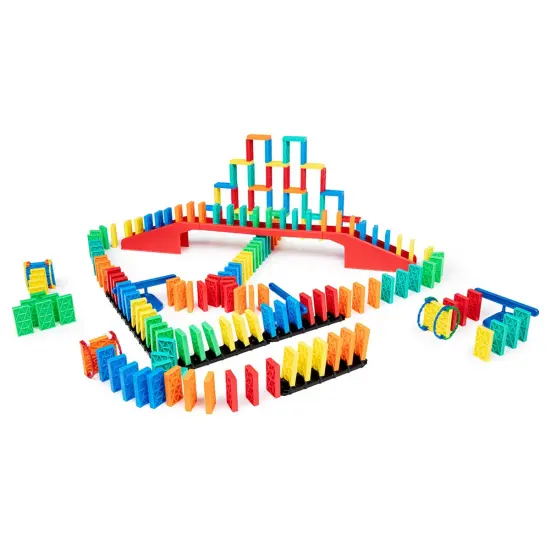 Atwood Toys Inc Kinetic Domino Toppling Kit - 204 Pieces {1}