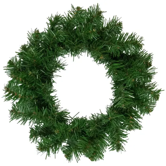 Northlight Deluxe Dorchester Pine Artificial Christmas Wreath - 10" - Unlit Green {1}