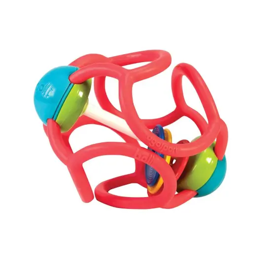 Kaplan Early Learning Company Bolli Rattle Balls - Set of 3 {5}