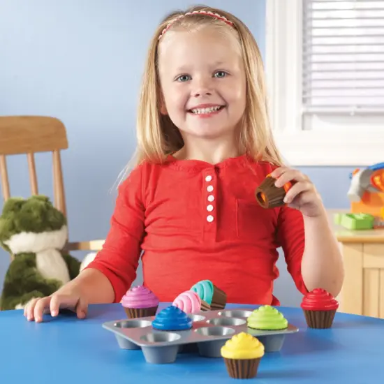 Learning Resources Sorting Shapes Cupcakes {6}