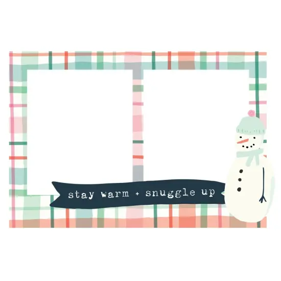 Winter Wonder Chipboard Frames-6/Pkg {5}