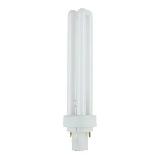 SUNLITE Compact Fluorescent G24D-2 2-Pin 18W 4100k Bulb Cool White {1}