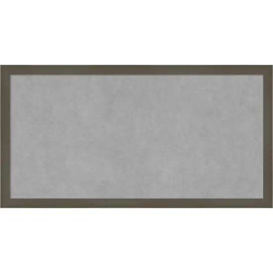 Svelte Wood Framed Magnetic Board Svelte Silver {7}