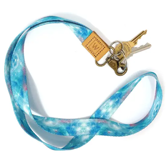 Wrapables Lanyard Keychain and ID Badge Holder Galaxy Blue {4}