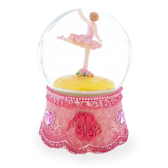 Ballerina in Spin Musical Water Snow Globe {6}