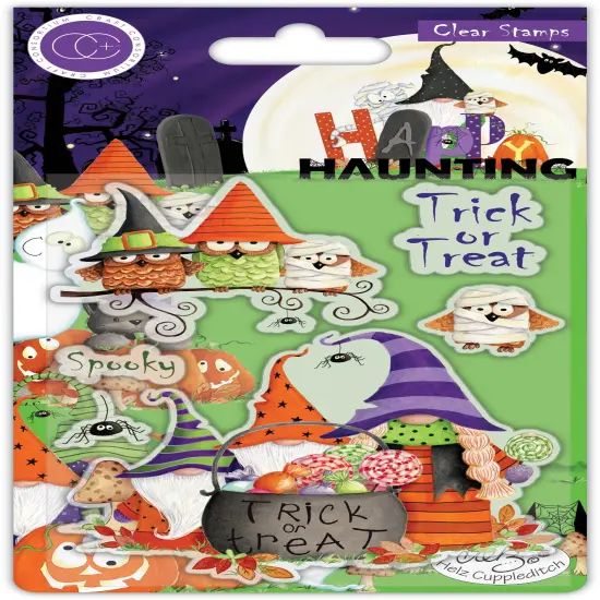 Craft Consortium A5 Clear Stamps-Trick Or Treat {1}