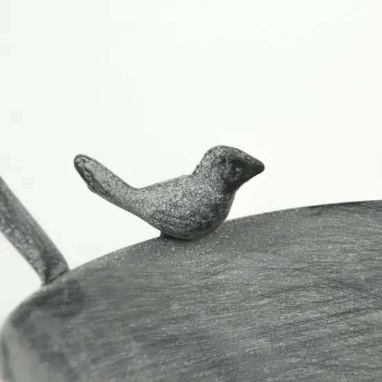 Metal Rustic Round Hanging Bird Feeder Tray Platform Outdoors Home Garden Decor {4}