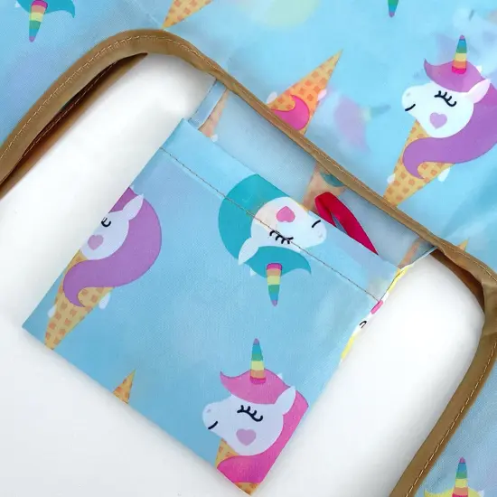 Wrapables JoliBag Collection Reusable Shopping Bag (Set of 2) Unicorn Treats {4}