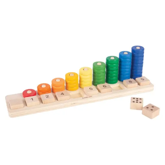 Kaplan Early Learning Company Natural Stack and Sort Board Multicolored {1}