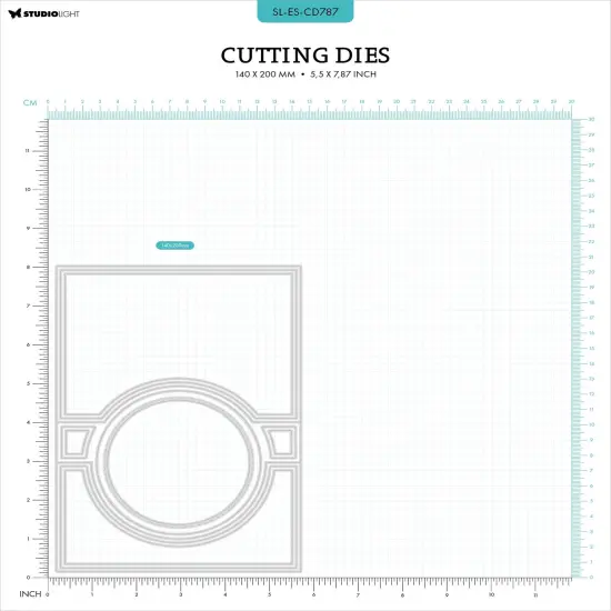 Studio Light Essentials Cutting Die-Nr. 787, Circle Folding Card Shape {4}
