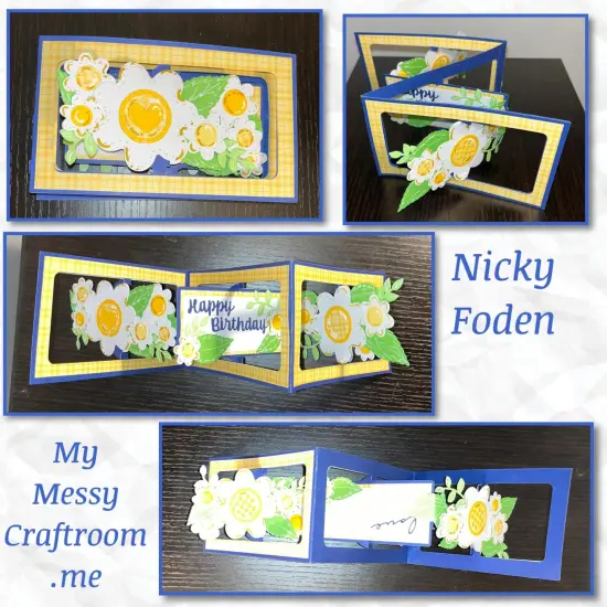 Karen Burniston Dies-Twist Flower Pop-up {2}