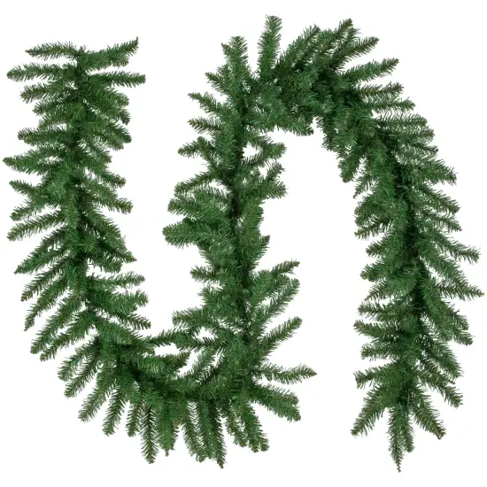 Northlight Winona Fir Artificial Christmas Garland - 9' x 12" - Unlit Green {1}