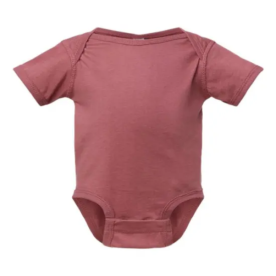 Rabbit Skins&reg; Ultra Soft Baby Fine Jersey Bodysuit - 4424 Rouge {2}