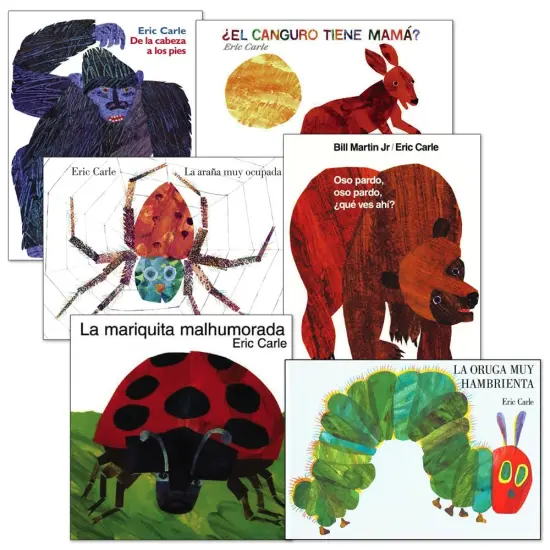 Eric Carle Eric Carle Books - Spanish - Set of 6 {1}