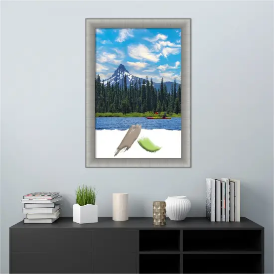 Elegant Picture Frame, Photo Frame, Art Frame Elegant Pewter {5}