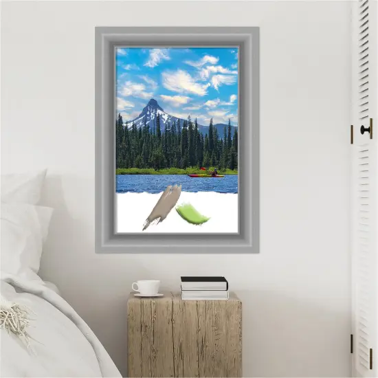 Peak Polished Nickel Picture Frame, Photo Frame, Art Frame {1}