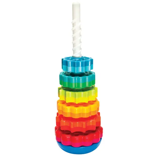 Fat Brain Toys SpinAgain Stacking Toy {1}