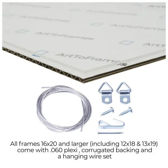 ArtToFrames 24x30 Inch Modern Picture Frame, Multi Pack, Comes with Economy Acrylic (WOMPack-96-24x30) {4}