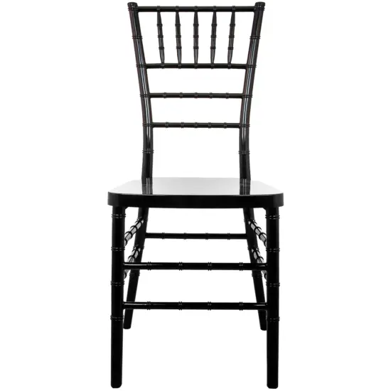 Emma and Oliver Resin Chiavari Chair Black {2}