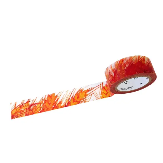 Wrapables Scenic Nature Washi Masking Tape Wheat Stalks {1}