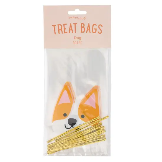 Sweetshop Treat Bags 10/Pkg-Dog {1}