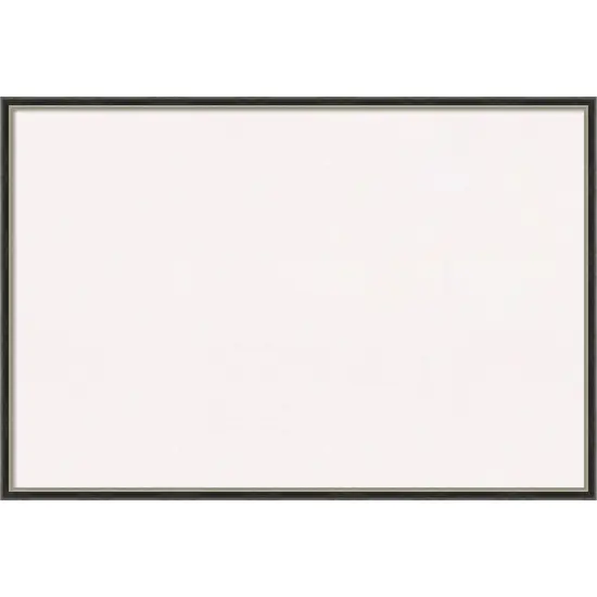 Theo Narrow Wood Framed Corkboard, White Cork Blue {7}