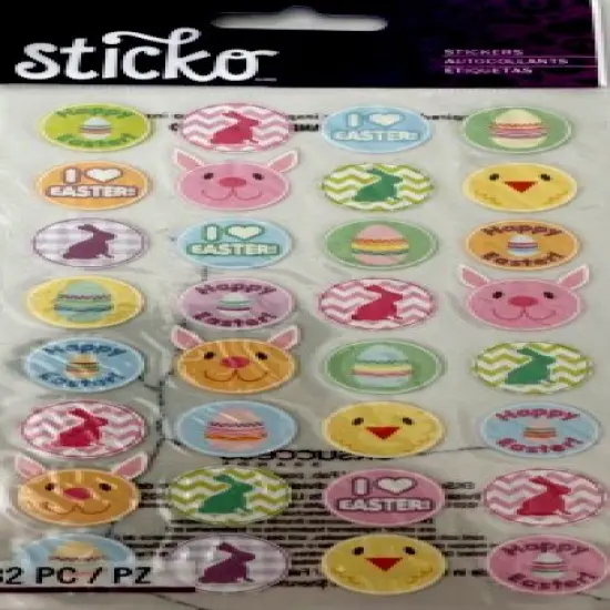 Sticko Easter Seals Stickers {1}