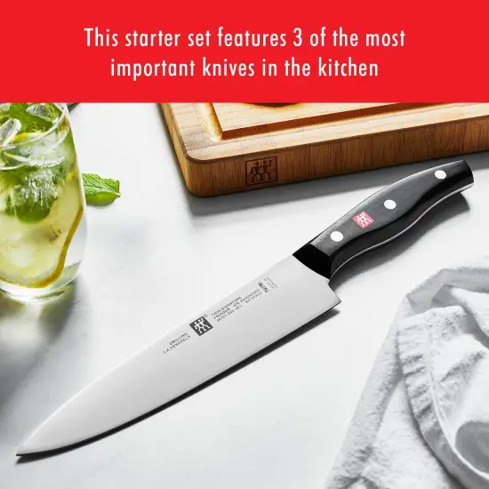 ZWILLING Twin Signature 3-pc Starter Knife Set {3}