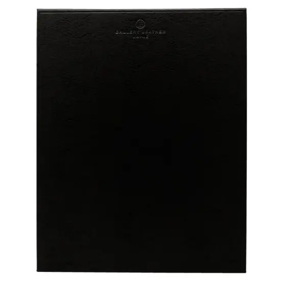 Gallery Leather Portrait Mouse Pads - 10" x 8" Freeport Black {1}