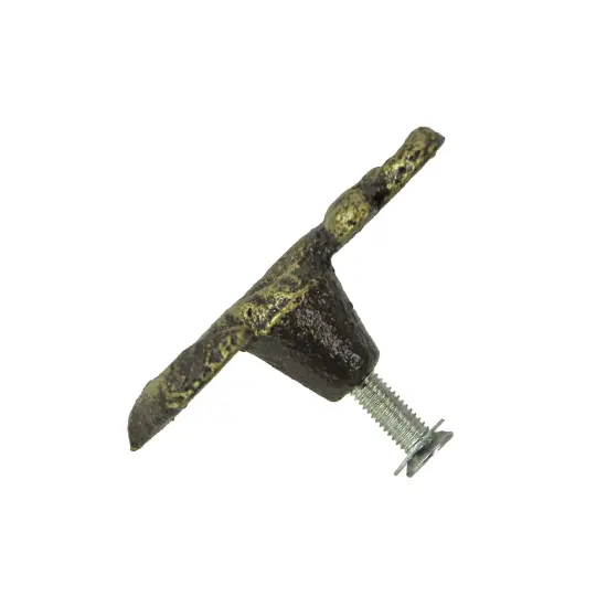 Bronze Cast Iron Ship Anchor Drawer Pull Decorative Cabinet Knob Set of 6 {4}