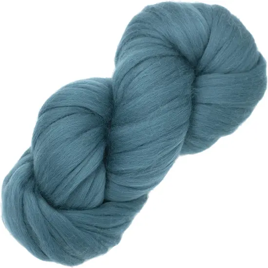 LEARN TO SPIN YARN - Beginner's Spinning Kit with Drop Spindle and Merino Pencil Roving. Choose your color. Everest {2}