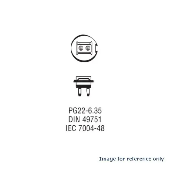 OSRAM 54022 - 64260 HLX M/185 30w 12v PG22 Halogen Light Bulb {3}