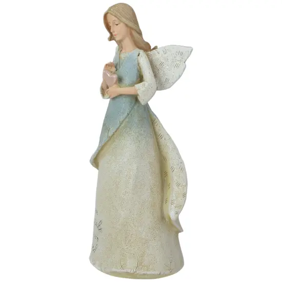 Roman Heavenly Blessings Collection "You are Loved" Angel Figurine - 8.5" Blue {7}