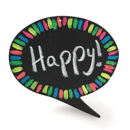 Wood Thought Bubble Craft Kit (Pack of 24) {1}