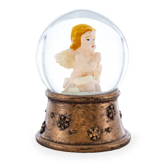 Golden Angel Mini Water Snow Globe {4}