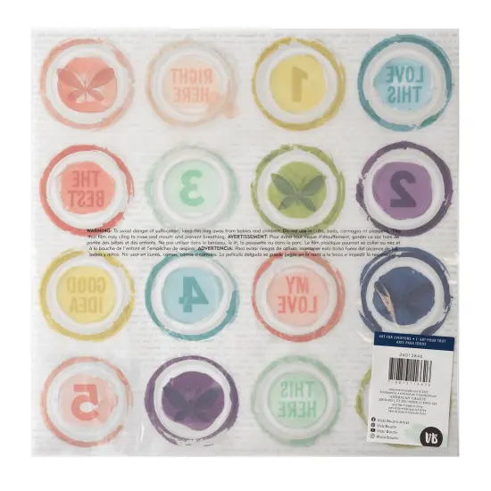 Vicki Boutin Print Shop Specialty Paper 12"X12"-Gold Foiled Vellum {2}