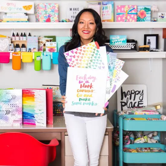 Avery + Amy Tangerine Designer Collection Big Tab Dividers for 3 Ring Binders, 5-Tab Sets, Rainbow Vibes, 3 Binder Divider Sets (01740) {6}