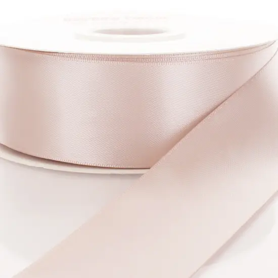 4" Double Faced Satin Ribbon 817 Champagne 25yd {1}