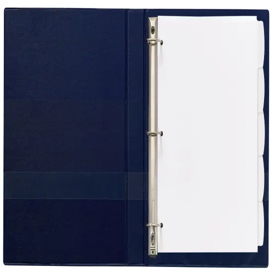 Avery Durable Plastic Write & Erase Big Tab Dividers for 3 Ring Binder, White, 5 Tab Set, 4 Packs, 4 Sets Total (16370) {6}