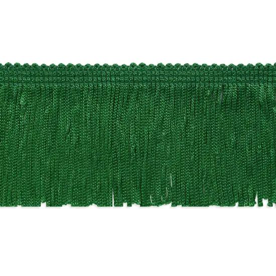 5 Yards of 2" Chainette Fringe Trim | 5 yard cut Emerald {1}