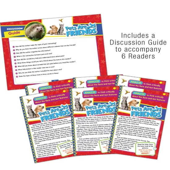 Carson Dellosa Ready to Go: Analyze Guided Reading Set, Grades 1-2 Resource Book With 36 Nonfiction Leveled Readers, Discussion Guides, Prompts, and More {2}