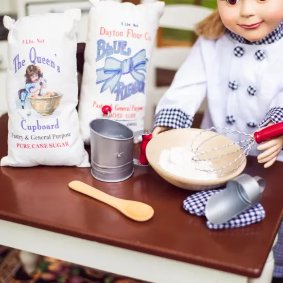 The Queen's Treasures 18 Inch Doll 7 Pc Kitchen Baking Tool Set And Food {1}
