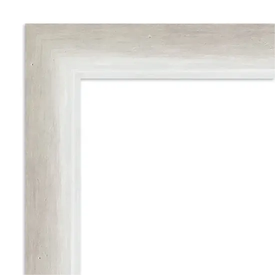 Two Tone Wood Framed Magnetic Board Two Tone Silver {2}