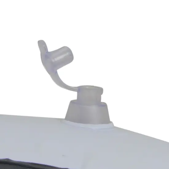 Swim Central 60" Inflatable Black and White Orca Whale Squirter Swimming Pool Float {4}