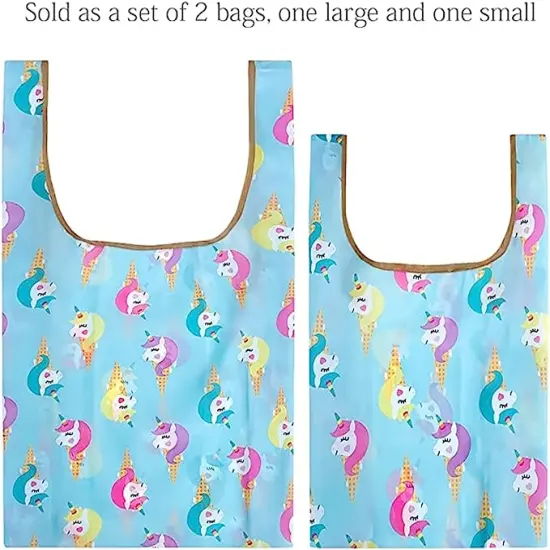 Wrapables JoliBag Collection Reusable Shopping Bag (Set of 6) Green Camo, Cactus {8}