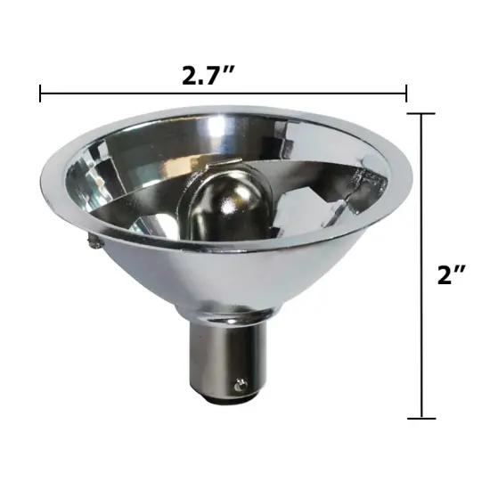 Platinum 20W 12V AR70 Spot BA15d Base Reflector Halogen Bulb {4}