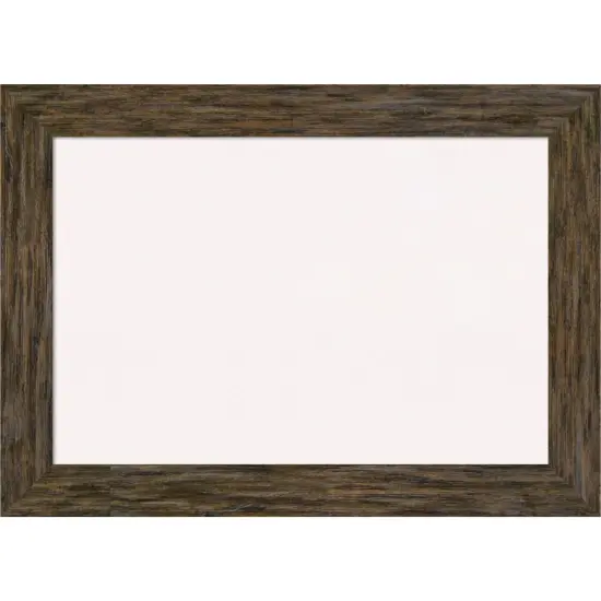 Fencepost Wood Framed Corkboard, White Cork Grey {7}