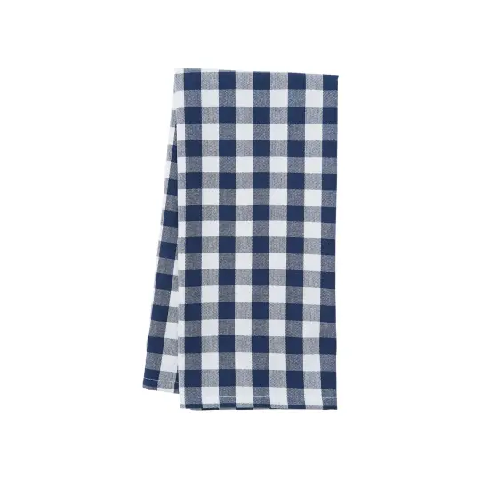 Ashford Indigo Woven Kitchen Towel Decor {4}