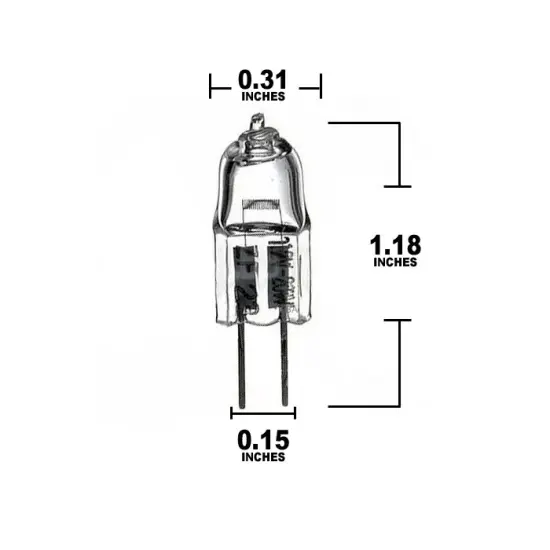 USHIO FHD/ESA JC6v-10w Halogen Lamp {5}