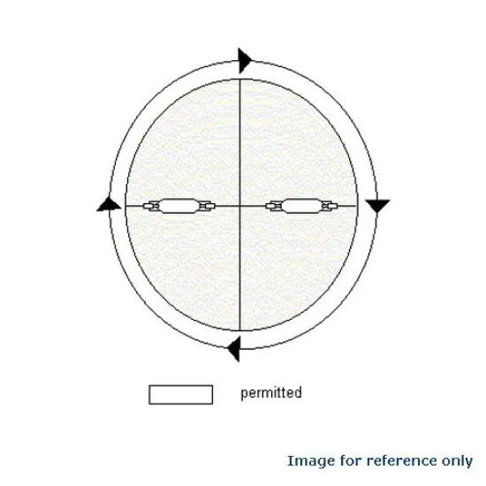 Ushio 1003585 - SPH JCD115V-575WBM 800hr Stage Studio Light Bulb {4}
